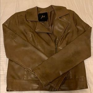 Vegan leather jacket